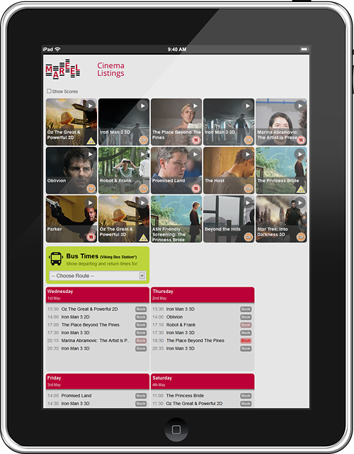 Mareel IPad Preview